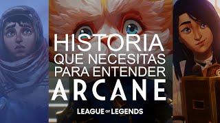 MIRA ESTE VIDEO SI NO ENTENDISTE ARCANE | Historia completa de League Of Legends: Piltóver y Zaun