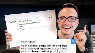 The Simpsons’ Hank Azaria Answers the Web's Most Searched Questions | WIRED