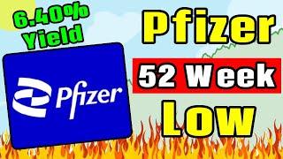 Pfizer Stock is at a 52 Week Low! | Pfizer (PFE) Stock Analysis! |