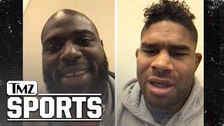 UFC Heavyweights Alistair Overeem And Jairzinho Rozenstruik Talk Fighting Each Other | TMZ Sports