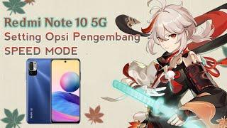 Redmi Note 10 5G Genshin Impact | Setting Opsi Pengembang