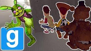 HIDING FROM FNAF ANIMATRONICS IN GMOD! | Multiplayer Garry's Mod Gameplay