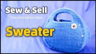 Don't throw away your old sweater! DIY Transformation Idea