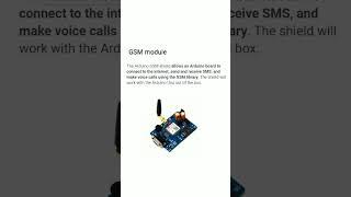 Sim800a GSM module                           #shorts #arduino #arduinoprojects #esp32 #raspberry