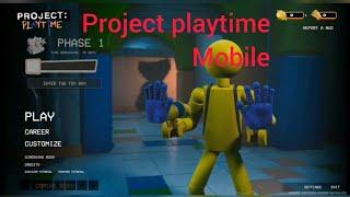 PROJECT PLAYTIME MOBILE FAN MADE DOWNLOAD