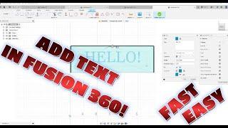 Add Text to a .STL file in Fusion 360