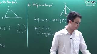 Tam giác - Diện tích tam giác - Toán nâng cao lớp 5 - Thầy Nguyễn Thành Long