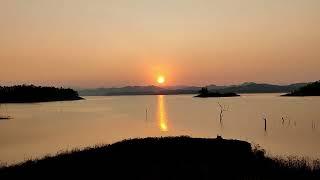 Sunset at Khao Laem National Park, Thailand