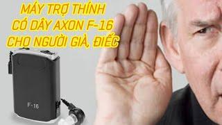 Máy trợ thính giá rẻ có dây AXON F-16 cho người già điếc - tai nghe trợ thính