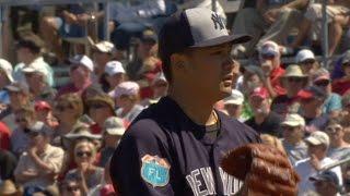 NYY@PHI: Tanaka tosses two scoreless in first tuneup