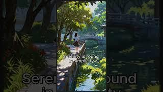 Peace in Classical Gardens  #tranquilnights  #lofi  #animemusic  #lofimusic  #animemusic