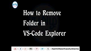 Remove Folder in VS-Code Explorer