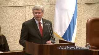 Canadian PM Harper's complete Knesset speech