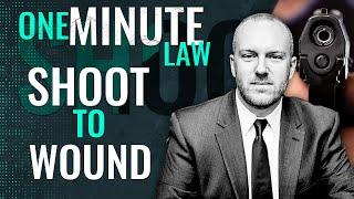 1 MINUTE LAW: Should I Shoot to Wound?