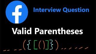 Valid Parentheses - Stack - Leetcode 20 - Python