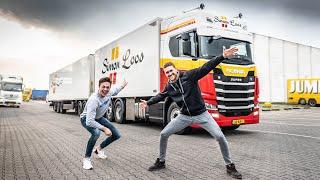 1 DAG met MARTIJN KUIPERS; LZV RIJDEN MET DE SCANIA 520S