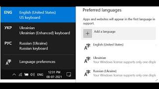 Fix Can't Remove The Keyboard Language From Windows 10 Language Settings & Taskbar