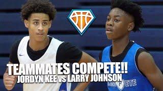 2024 Jordyn Kee vs Larry Johnson!! | TEAMMATES COMPETE at Perseverance x HoopDiamonds Super Session