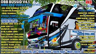 Obb V4.1 Terbaru Hino RK8 Ets2 | Trafik Full JB3 - Rombak Acc Mbois | Bus Simulator Indonesia