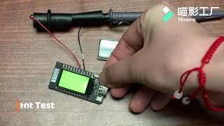 TTGO Color LCD Screen T-Display Power Test Video