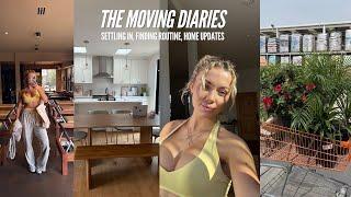 SETTLING INTO MY NEW HOME | finding routine, more unpacking, stocking my kitchen