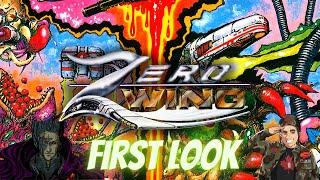 Zero Wing retro shoot 'em up - First Look #ZeroWing #indiegame #indie #retrogaming #shump