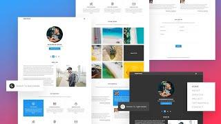 Complete Responsive Personal Portfolio Website using HTML CSS & Vanilla JavaScript