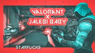 VALORANTxJALEBI BABY| FIRST EVER VALORANT MONTAGE| CRAZY OPERATOR SHOTS #StarFlicksYT #starflicks