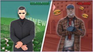 КОМУ ДАДУТ БОЛЬШЕ ДЕНЕГ МАЖОРУ или БОМЖУ?? l GTA SAMP