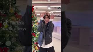 Winwin and Xiaojun WayV dance chellange first snow by EXO