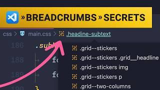 VS Code Tips - Code Navigation Using Breadcrumbs