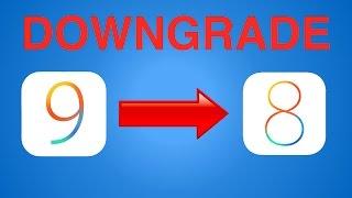 HOW TO: Downgrade iOS 9 to iOS 8.3 (iPhone, iPad, iPod Touch)