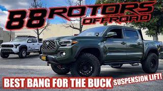 MOST AFFORDABLE SUSPENSION LIFT FOR YOUR TOYOTA TACOMA!