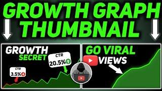 GROWTH GRAPH Thumbnail Tutorial | Make Thumbnail Like @decodingyt  for Youtube videos