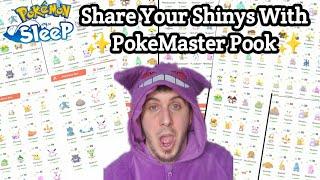 Share Your Shinys With PokeMaster Pook | Pokemon Sleep