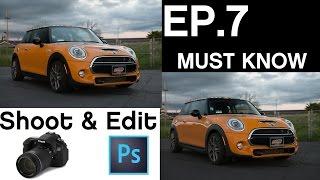 Shooting Cars: Episode 7 How to Shoot and Edit *double* Polarized Car Photos in Photoshop