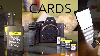 SONY A7s III Detailed Card Guide