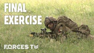 British Army Officer Cadets' FINAL Exercise Before They Graduate From Sandhurst | Forces TV