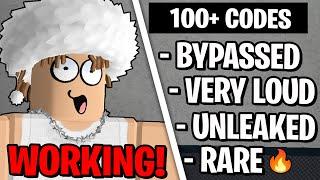 100+ BEST Bypassed Roblox Audio Codes/ids (APRIL 2024)  [WORKING]