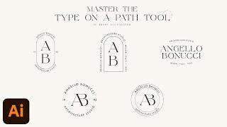 Master the Type On A Path Tool in Adobe Illustrator Tutorial