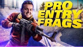 WHEN CS:GO PROS DO INSANE SITE ENTRIES! (AMAZING ENTRY FRAGS)