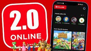 Nintendo Switch Online App Updated to 2.0! - New Features Tour!