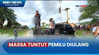 Protes Pemilu, Ribuan Warga Blokir Jalan Lintas Sumatera - Sindo Sore 18/02