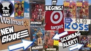 TOY HUNTING NEW GI JOE CLASSIFIED FOUND! MARVEL LEGENDS ROSS BARGAIN FINDS NECA ACTION FIGURES EP338