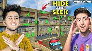 Playing Chor Police (Hide & seek) In Free Fire Factory Roof Funny Challenge- Garena Free Fire