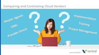 Comparing and Contrasting Cloud Vendors