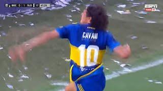 ASÍ FUERON TODOS LOS GOLES DE EDINSON CAVANI CON BOCA JUNIORS!!!