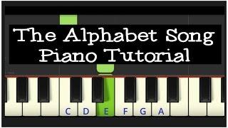 Easy Piano Tutorial: The Alphabet Song