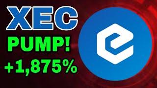 Ecash Major Pump! || XEC Price Prediction || XEC Coin News Today