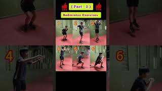 Badminton Exercise - 2 #shorts #badminton #exercise #fitness #workout